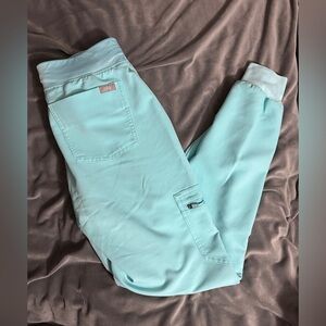 Figs XS Zamora Joggers - Neon Blue